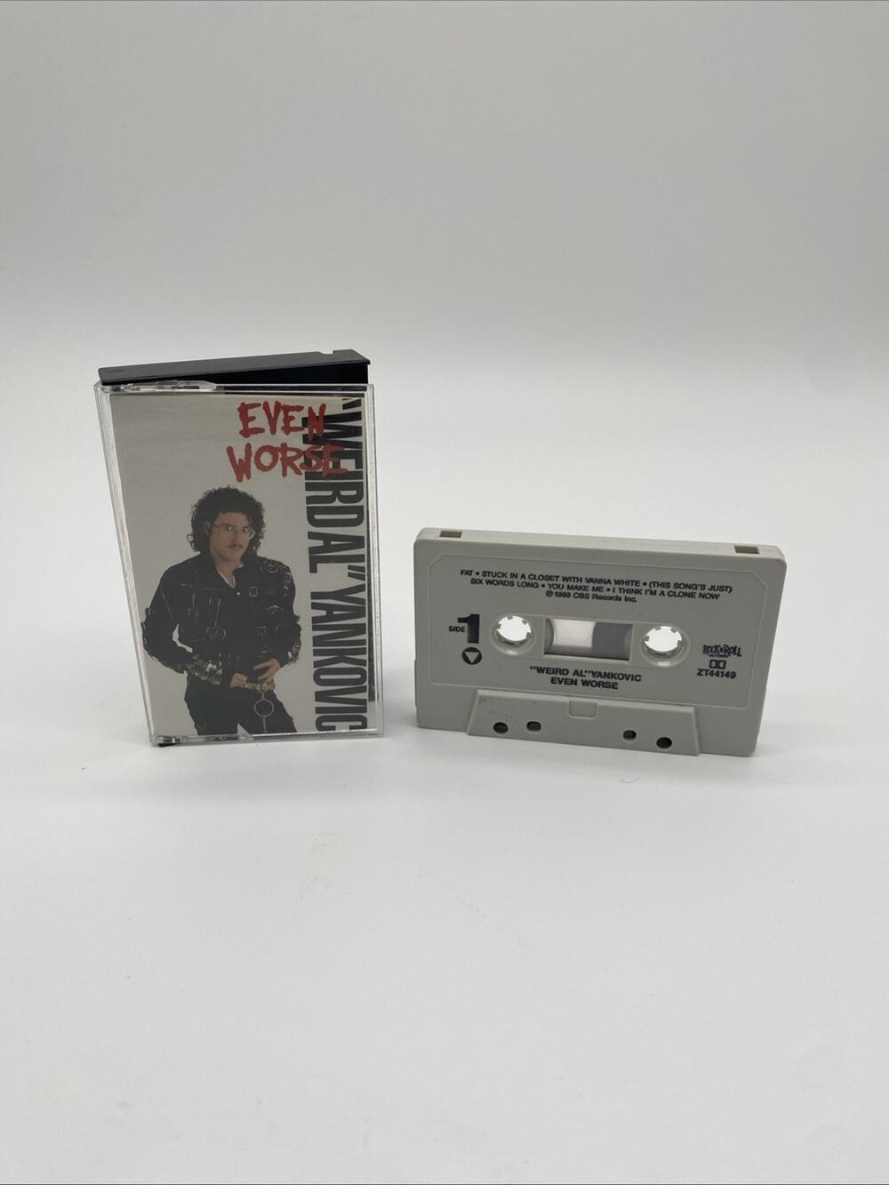 Vintage 1988 Weird Al Yankovic Cassette Tape "Even Worse"